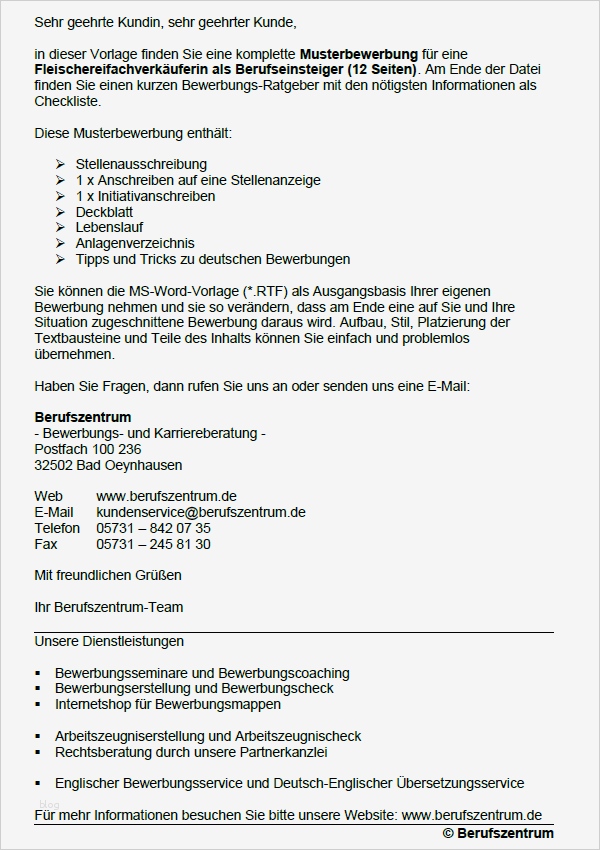 Arbeitszeugnis Hauswirtschafterin Vorlage Großartig Bewerbung Fleischereifachverkäufer Berufseinsteiger