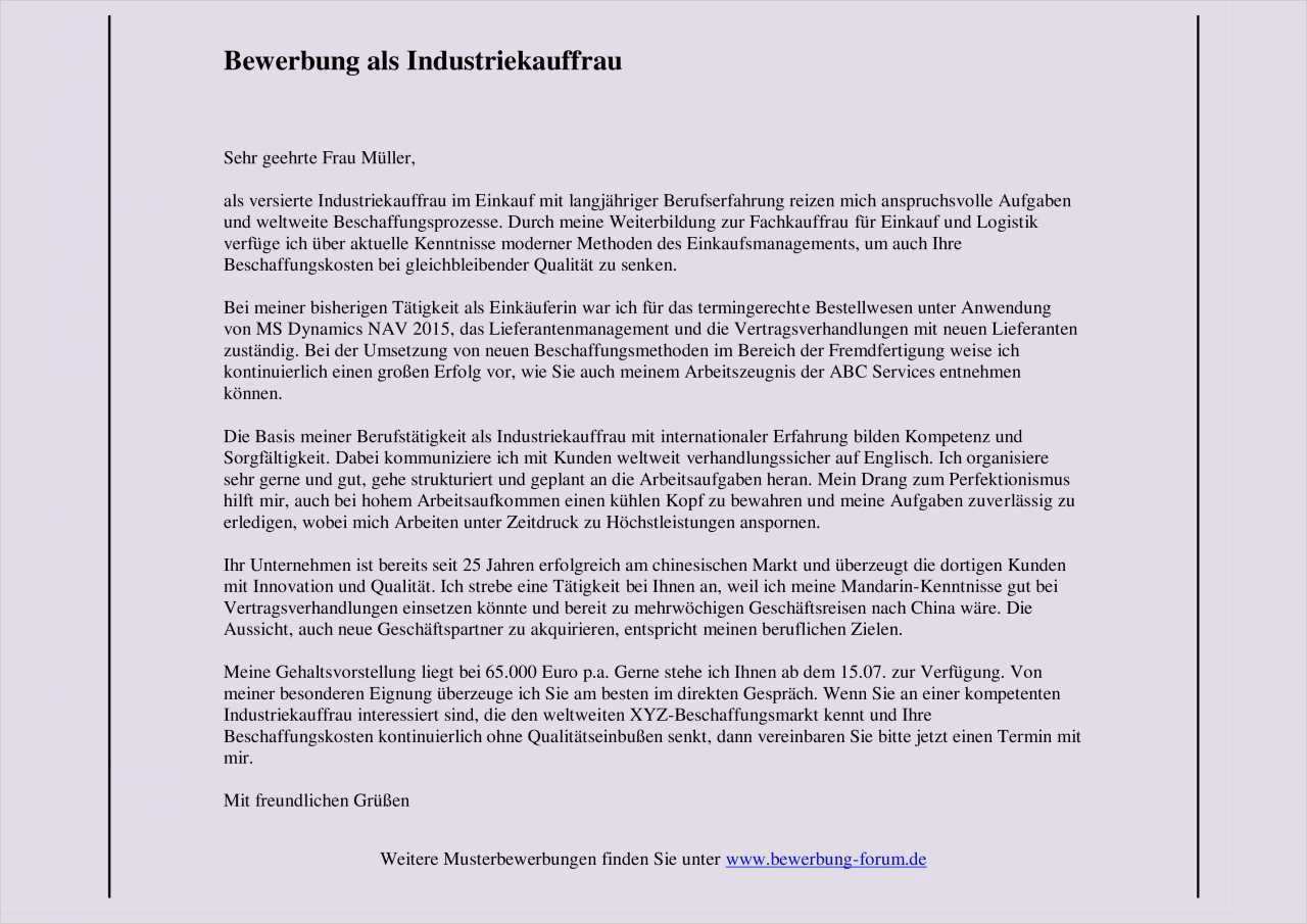 Arbeitszeugnis Monteur Vorlage Großartig Initiativbewerbung Vorlage Als Industriekaufmann Bewerten