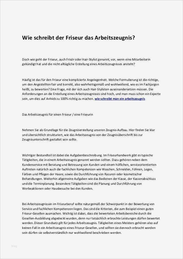 Arbeitszeugnis Schreiben Vorlage Hübsch Wie Schreibt Man Ein Arbeitszeugnis
