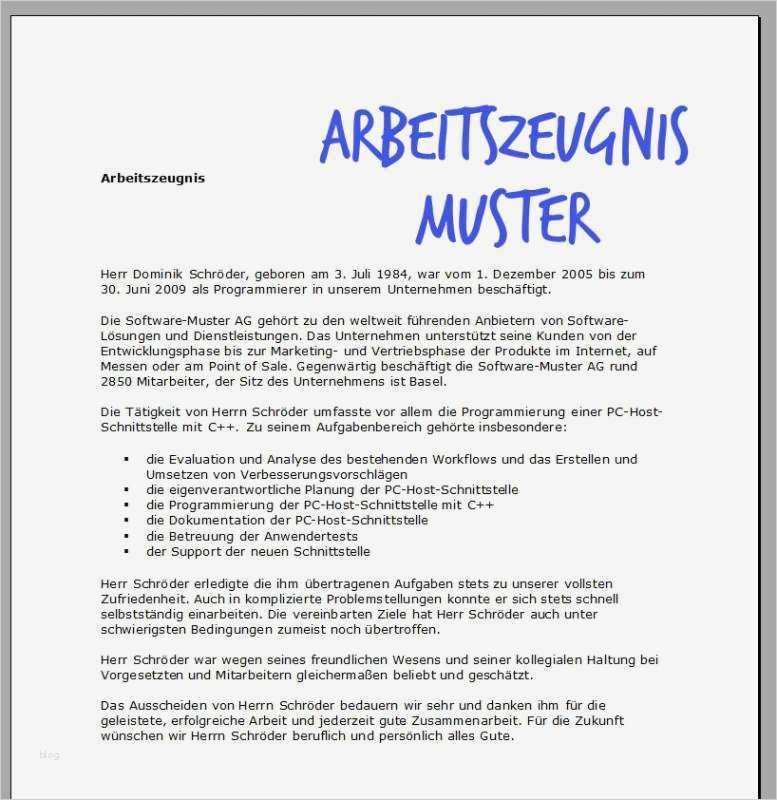 Arbeitszeugnis Vorlage Word Erstaunlich Arbeitszeugnis Vorlage Word – Various Vorlagen