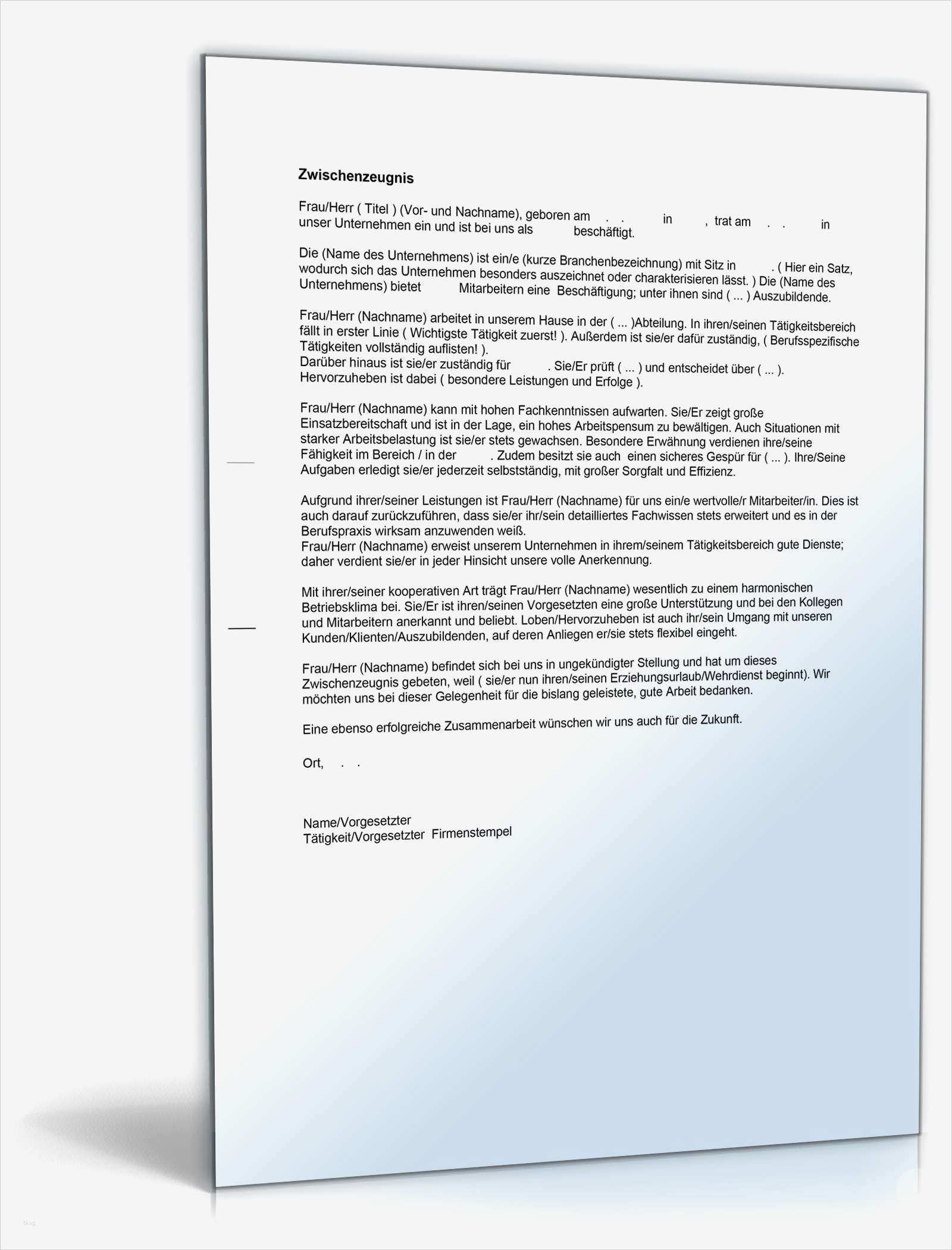 Arbeitszeugnis Vorlage Zum Ankreuzen Luxus Wunderbar Zeugnisvorlage Bilder Entry Level Resume