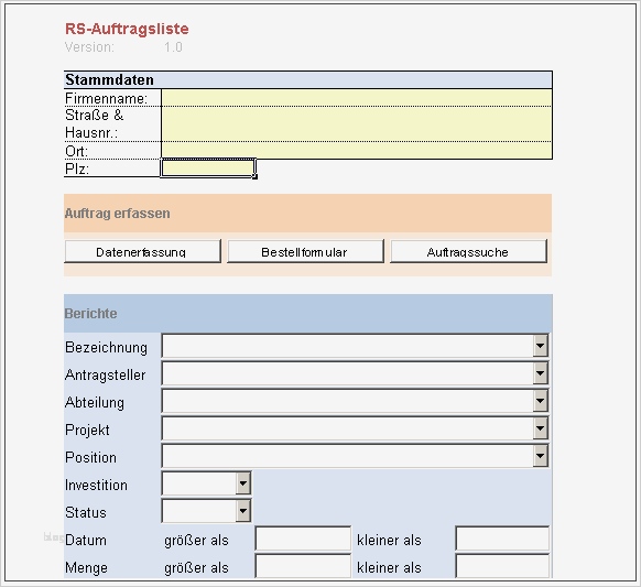 Artikelliste Excel Vorlage Wunderbar Beste Excel Bestellformular Vorlage Fotos Ideen