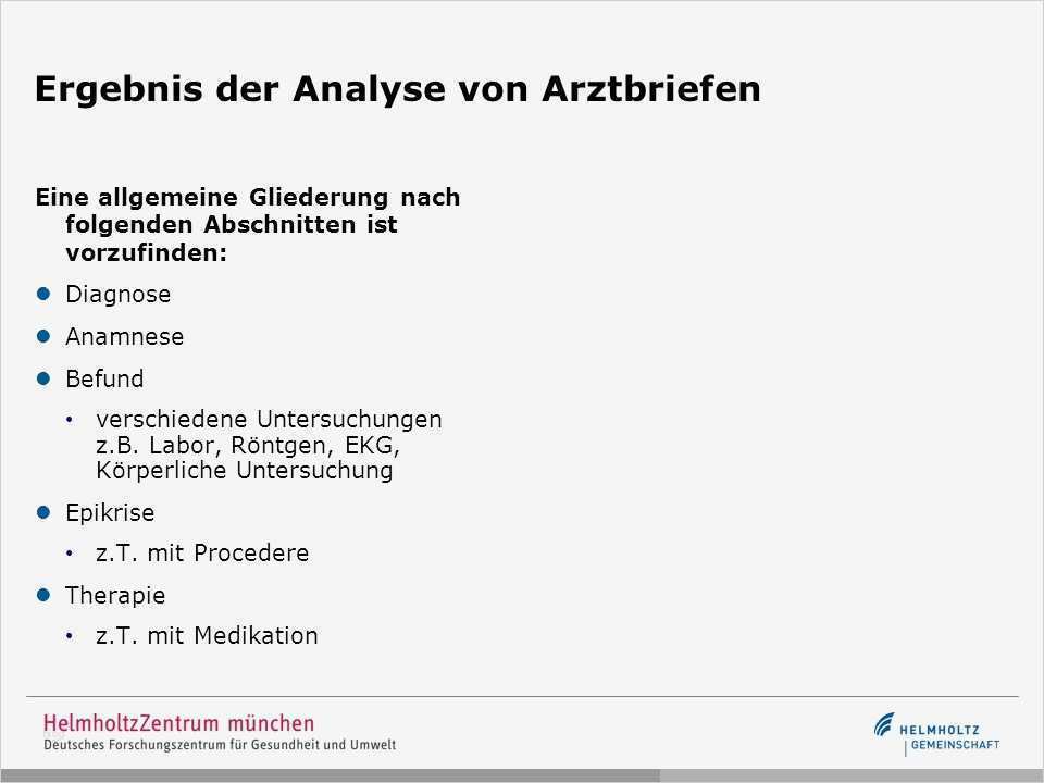 Arztbrief Vorlage Best Of bymedconnect Arztbrief Ccr Und Relevante Datensätze