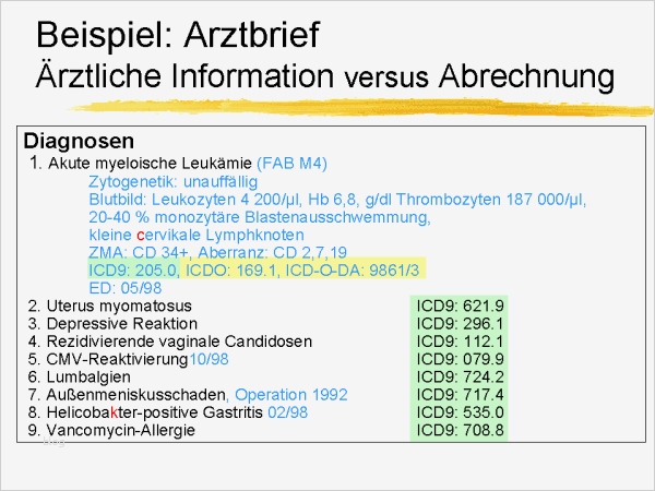 Arztbrief Vorlage Elegant Beispiel Arztbrief