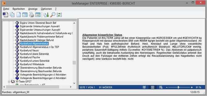 Arztbrief Vorlage Erstaunlich Arztbriefschreibung Texmanager