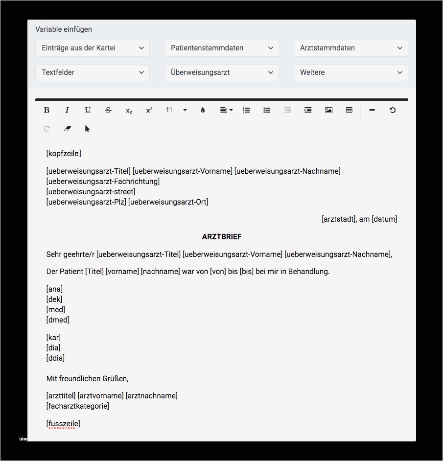 Arztbrief Vorlage Genial Arztbriefe Erstellen Schnell Und Einfach