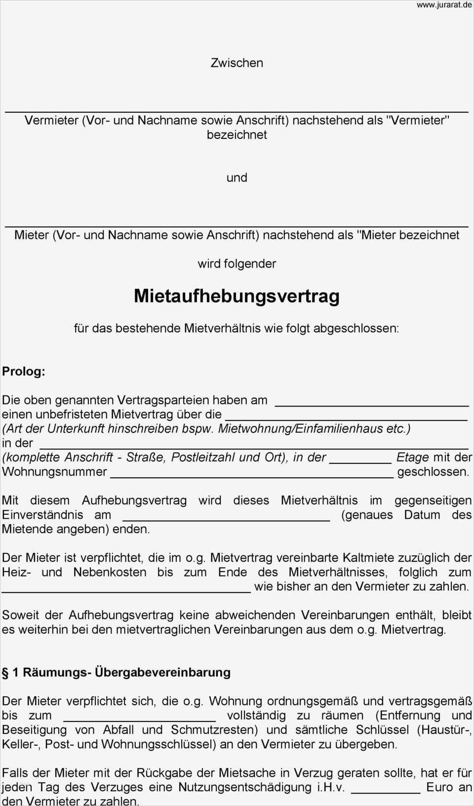 Aufhebungsvertrag Mietvertrag Vorlage Hübsch Wunderbar Räumungs Letters Vorlagen Fotos Bilder Für