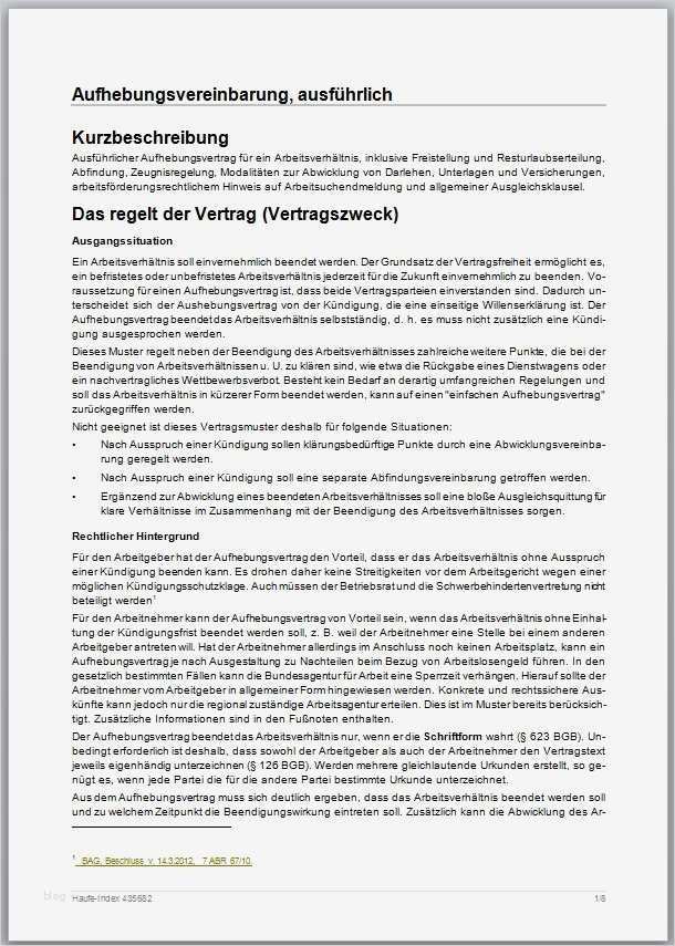 Aufhebungsvertrag Mietvertrag Vorlage Süß Ziemlich Beispiel Vertragliche Vereinbarung Zeitgenössisch