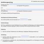 Aufhebungsvertrag Vorlage Arbeitnehmer Kostenlos Genial Aufhebungsvertrag