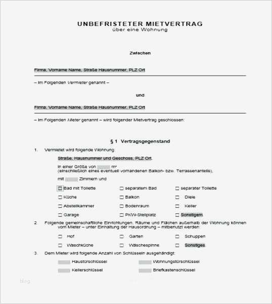 Aufhebungsvertrag Vorlage Kostenlos Download Best Of Mietvertrag Wohnung Muster Kostenlos Download Auszug