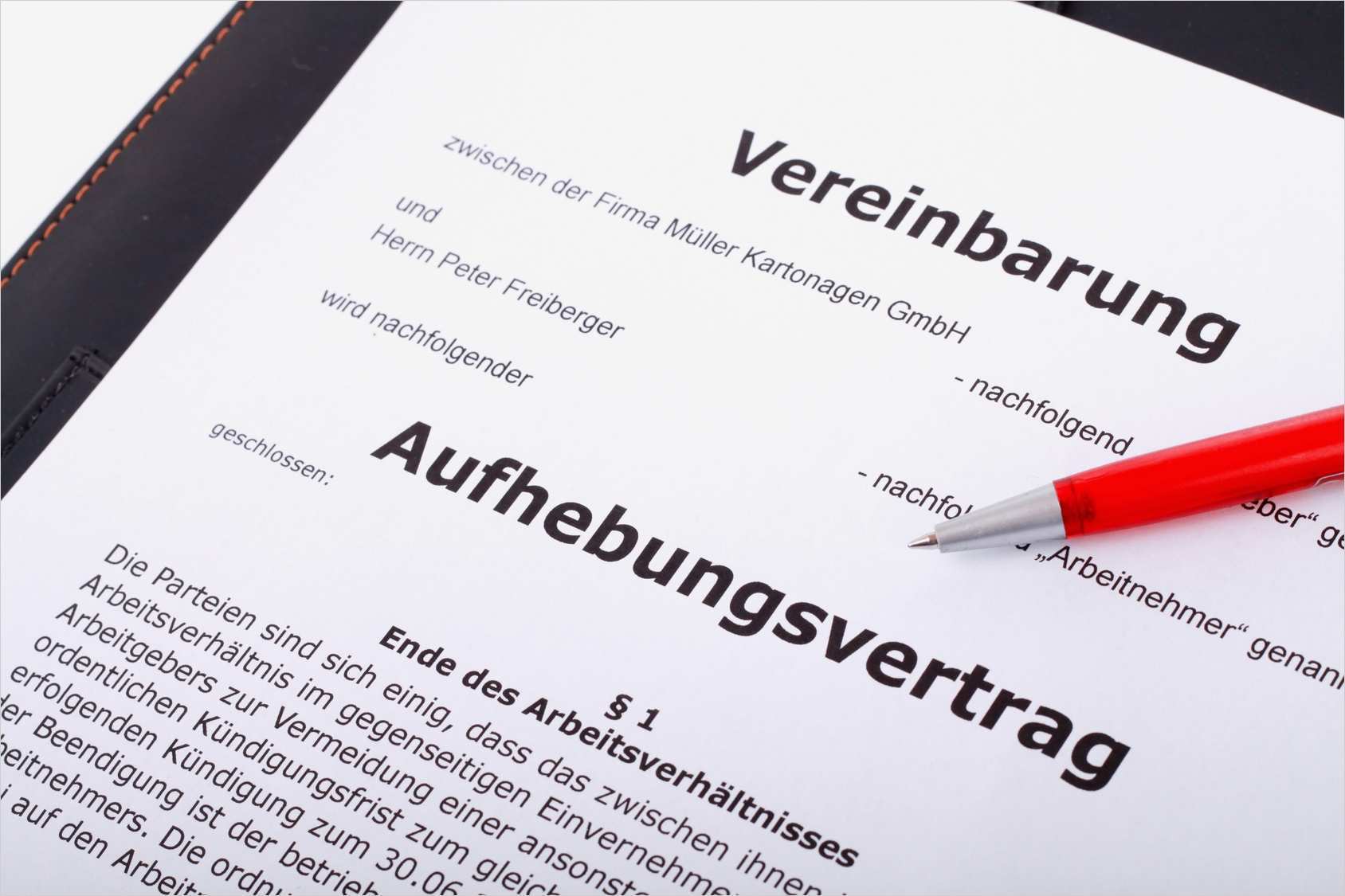 Aufhebungsvertrag Vorlage Kostenlos Download Fabelhaft Aufhebungsvertrag › Der Mustermann