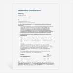 Aufhebungsvertrag Vorlage Word Einzigartig Muster Arbeitsvertrag Arbeit Auf Abruf