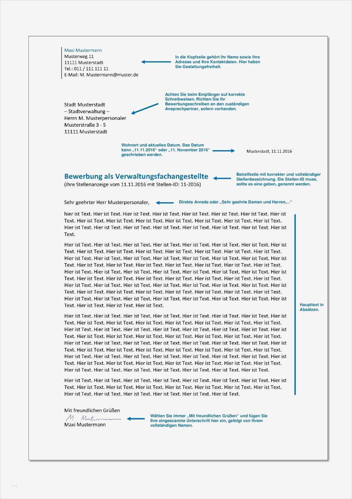 Auflösungsvertrag öffentlicher Dienst Vorlage Fabelhaft Bewerbung Verwaltungsfachangestellte Tipps & Hinweise