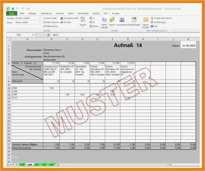 Aufmaß Vorlage Best Of 7 Aufmaß Vorlage