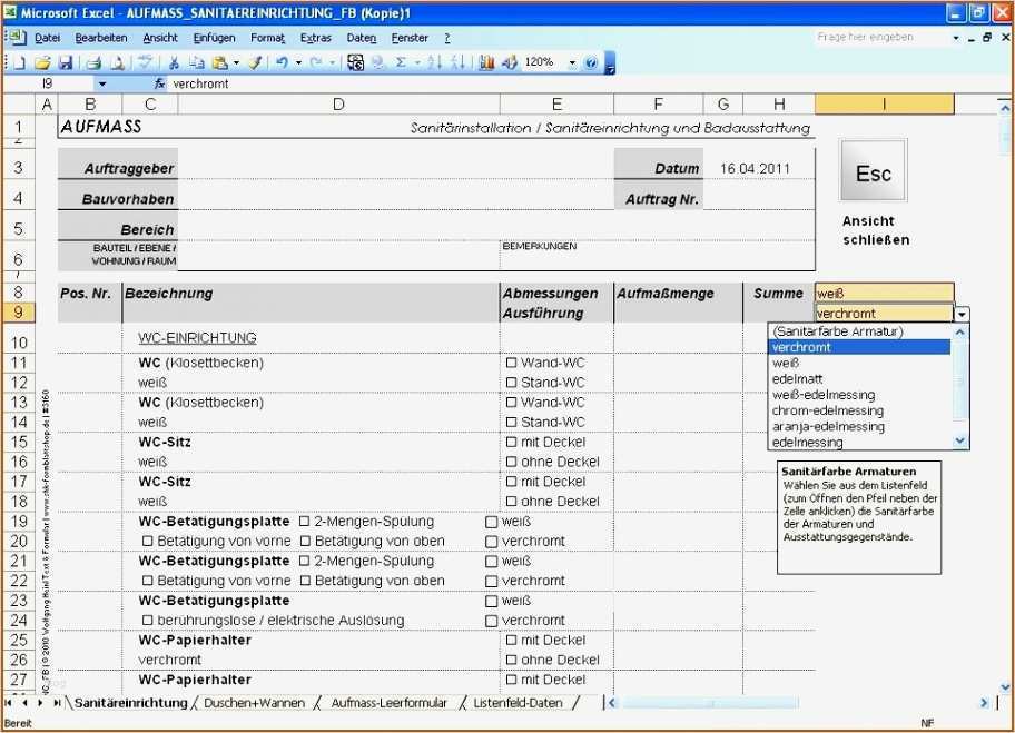 Aufmaß Vorlage Erstaunlich 15 Aufmaß Excel Vorlage Kostenlos