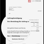 Auftragsbestätigung Vorlage Einzigartig Auftragsbestätigung Vorlage &amp; Muster Zum Gratis Download