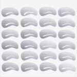 Augenbrauen Vorlage Einzigartig 24x Augenbrauen Schablone Augenbraue Pflege Gestaltung