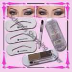 Augenbrauen Vorlage Elegant Augenbrauen Schablonen Set 8 Teilig Puder Pinsel top