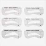 Augenbrauen Vorlage Erstaunlich 10x Männer Augenbrauen Schablone Augenbraue Pflege