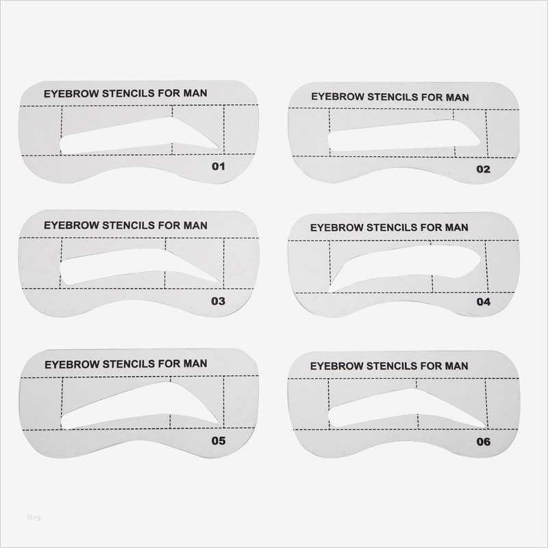 Augenbrauen Vorlage Erstaunlich 10x Männer Augenbrauen Schablone Augenbraue Pflege