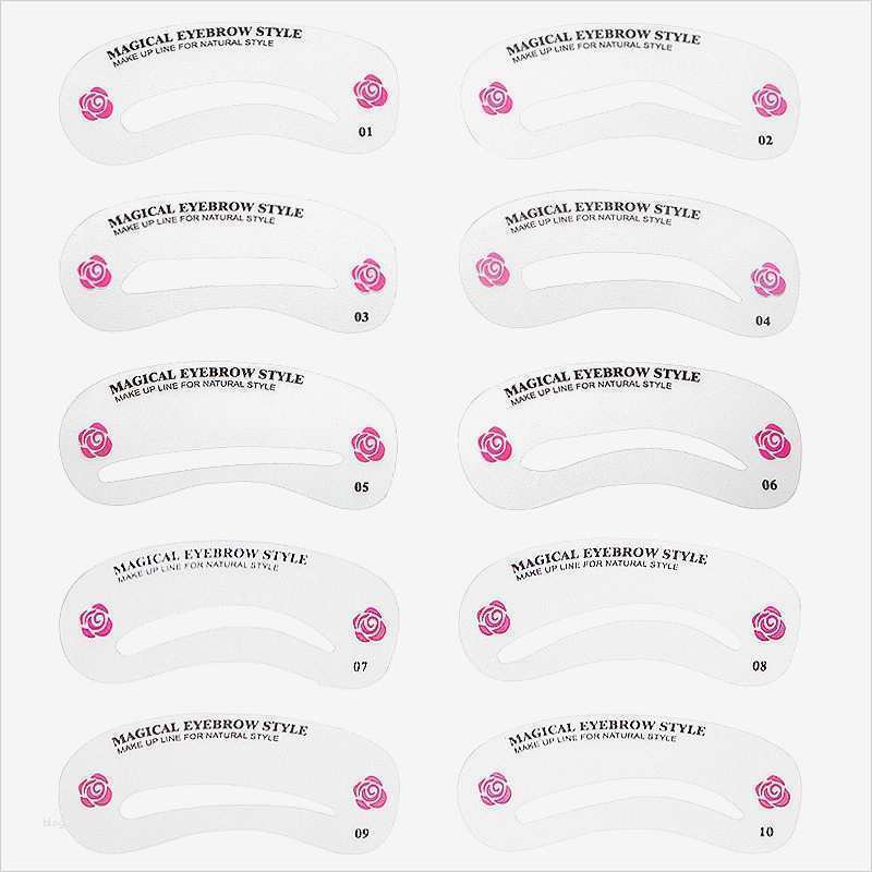 Augenbrauen Vorlage Erstaunlich 24pc Augenbrauen Schablone Pflege Gestaltung Karte Vorlage