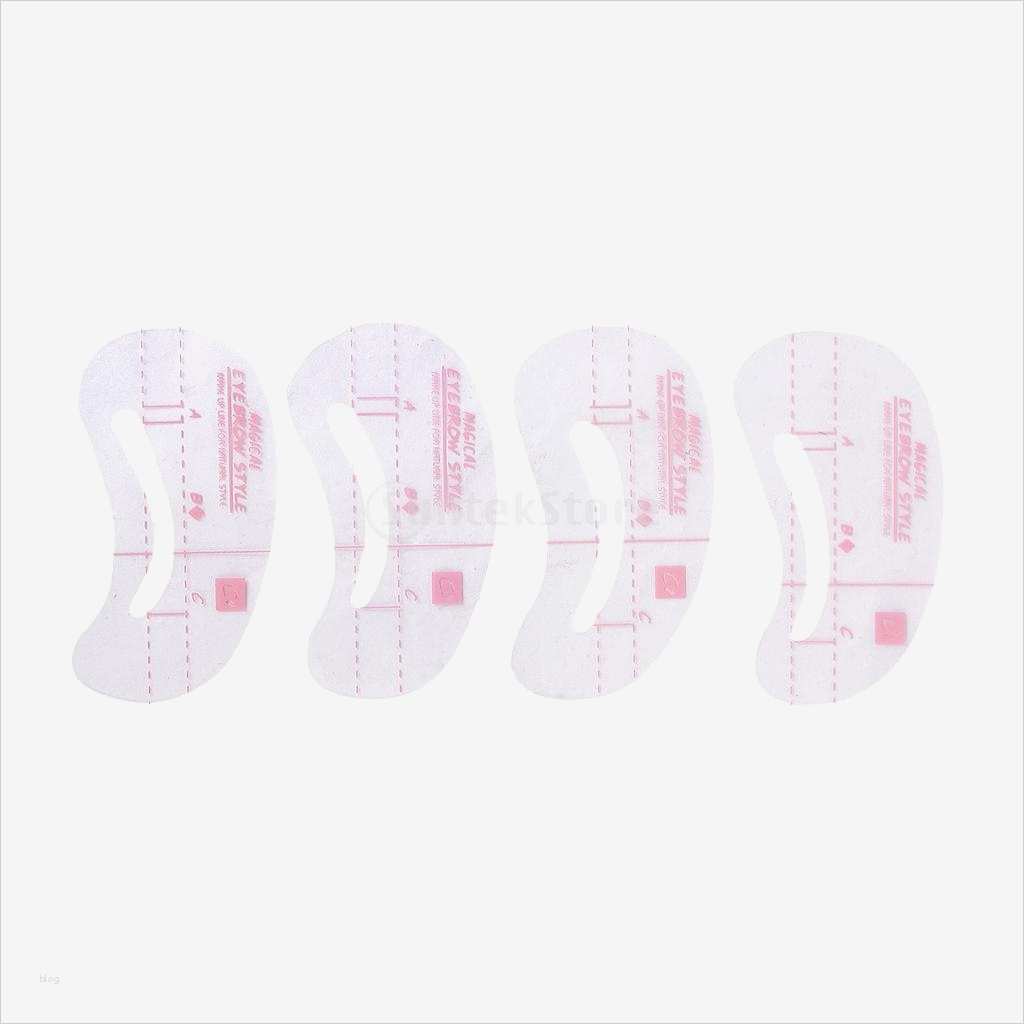 Augenbrauen Vorlage Genial Augenbrauen Schablone Vorlage Schminke Gestalten Mit 4