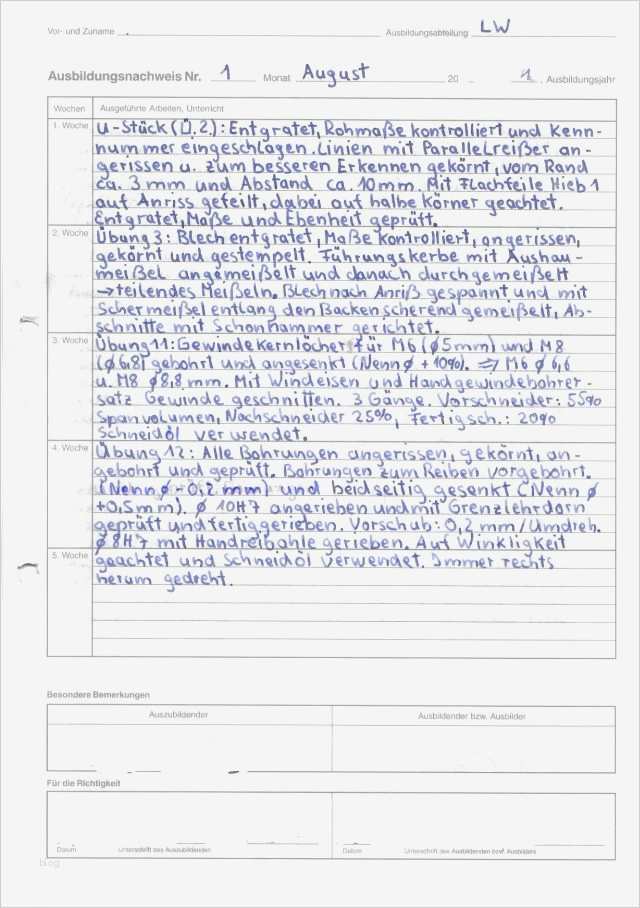 Ausbildung Berichtsheft Vorlage Großartig Erfreut Monatsbericht Vorlagen Zeitgenössisch Bilder Für