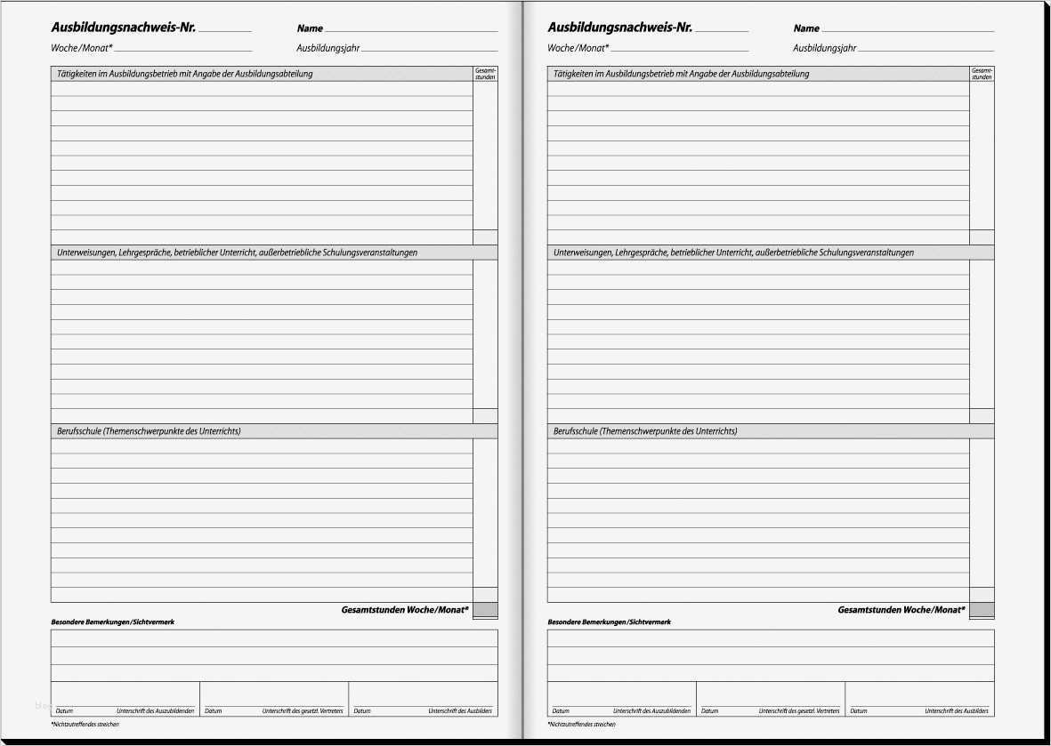 Ausbildungsnachweis Vorlage Elektroniker Für Energie Und Gebäudetechnik Schön Berichtsheft Monatsbericht