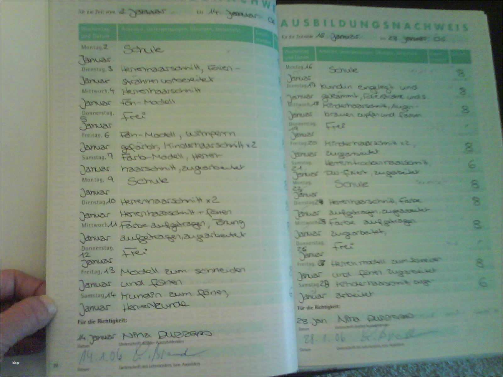 Ausbildungsnachweis Vorlage Word Wunderbar Das Blog Konzept