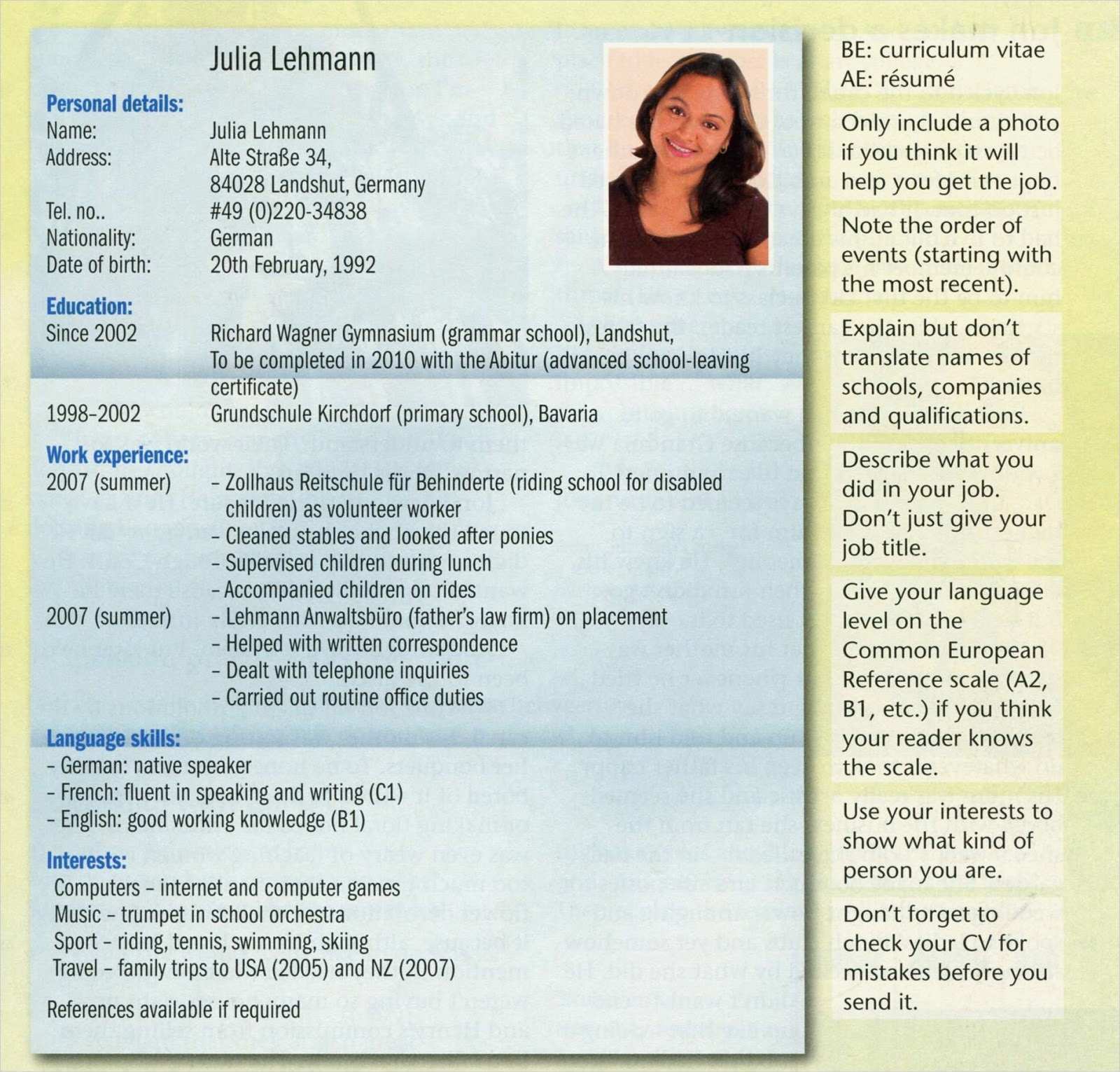 Ausformulierter Lebenslauf Vorlage Neu Lebenslauf Für Stu Nbewerbung Lebenslauf Beispiel