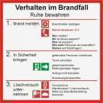 Aushang Verhalten Im Brandfall Vorlage Muster Schön Verhalten Bei Einem Brand