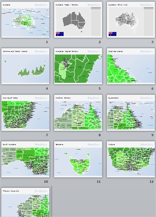 Australien Powerpoint Vorlage Beste Australien Landkarte Vektor Karte Powerpoint Maps4office