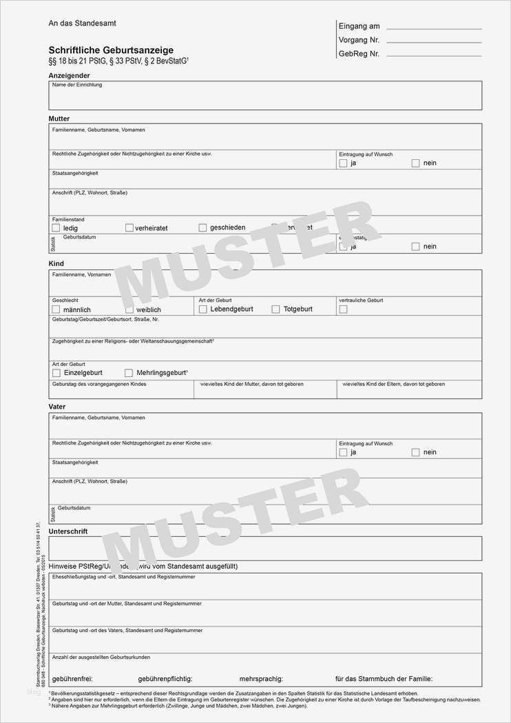 Austritt Verein Vorlage Süß Erfreut Geburtsurkunde Vorlage Zeitgenössisch Vorlagen