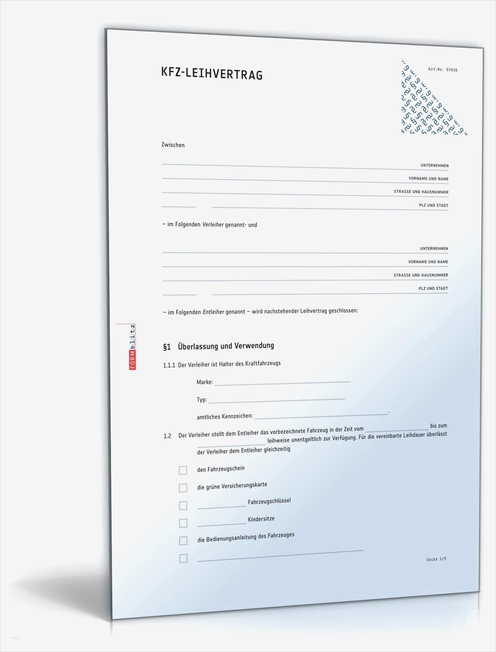 Auto Preisschild Vorlage Kostenlos Elegant Kfz Leihvertrag Anwaltsgeprüftes Muster Zum Download