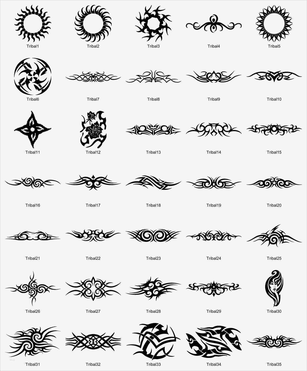 Autoaufkleber Vorlagen Süß Tribal & Tattoo Serie 1 Als Autotattoo Und Autoaufkleber