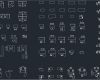 Autocad Vorlagen Download Dwg Genial Fice Furniture Cad Blocks Autocad Drawing for