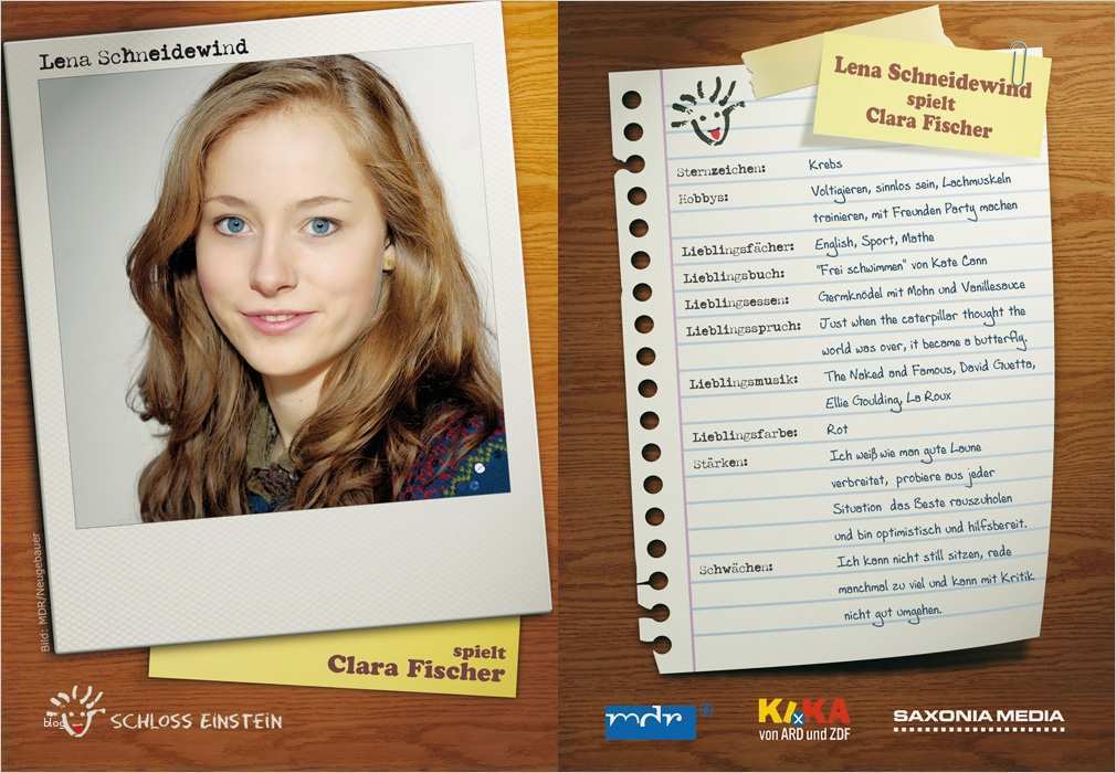 Autogrammkarten Vorlage Luxus Schloss Einstein Blog Die Autogrammkarten Von Lena Und