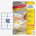 Avery Zweckform 3481 Vorlage Elegant Universal Etiketten 3481