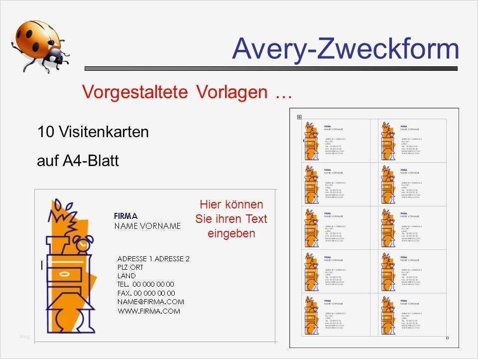 Avery Zweckform C32011 Vorlage Cool Ungewöhnlich Avery Visitenkarten Ideen Vorlagen Ideen