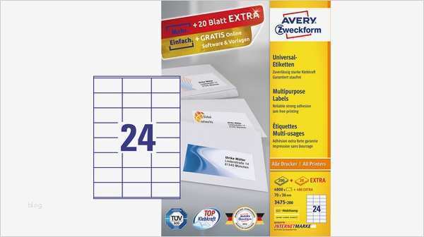 Avery Zweckform Etiketten Vorlage 3475 Inspiration Ausgezeichnet Produkt Etiketten Vorlage Bilder