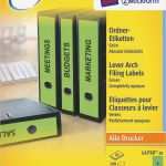 Avery Zweckform ordner Etiketten Vorlagen Inspiration ordner Etiketten 38 X 297 Mm L4750 20