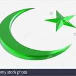 Ay Yildiz Kündigung Vorlage Cool White Star and Crescent Stockfotos & White Star and