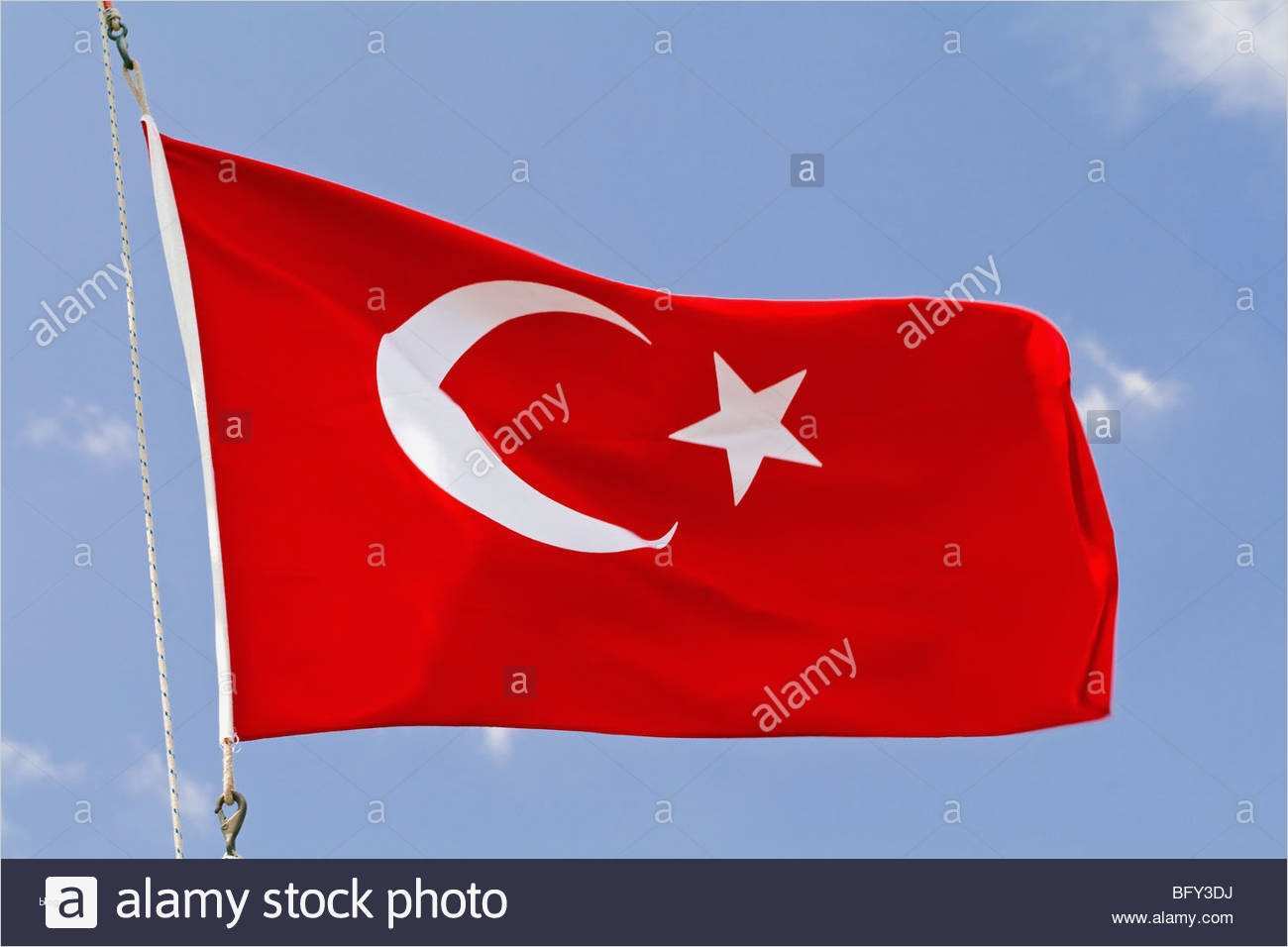 Ay Yildiz Kündigung Vorlage Cool White Star and Crescent Stockfotos & White Star and