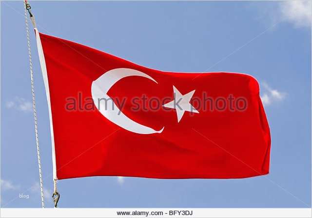 Ay Yildiz Kündigung Vorlage Süß White Star and Crescent Stockfotos & White Star and