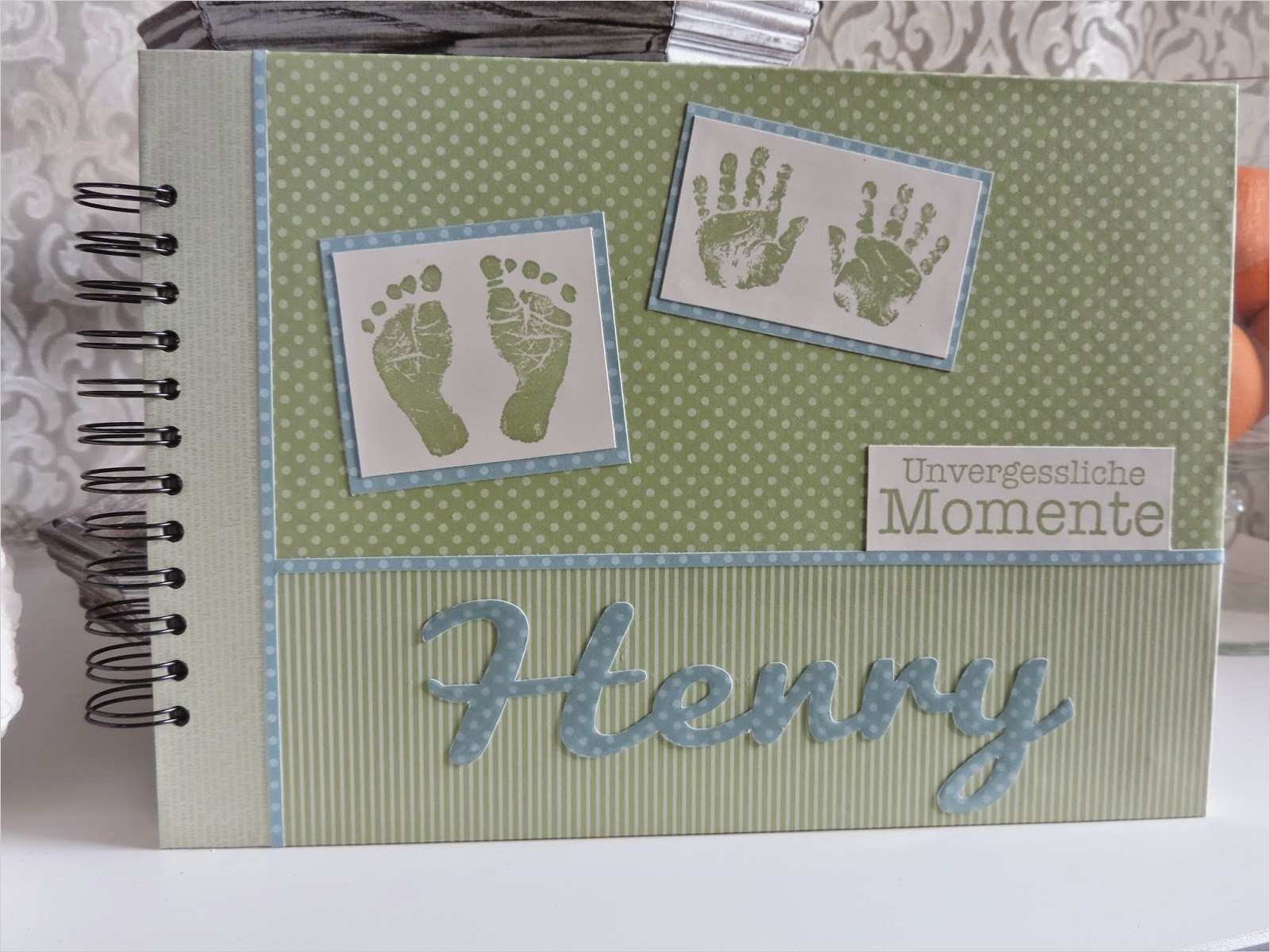 Babyalbum Gestalten Vorlagen Inspiration Kathis Bastelversuche Babyalbum Und Karten Zur Geburt