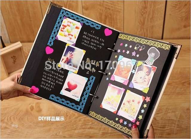 Babyalbum Gestalten Vorlagen Luxus Fotoalbum Diy Baby Rekord Bild Album Geburtstag Schöne