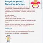 Babysitter Flyer Vorlage Erstaunlich Babysitteraushang so Okay Baby Flyer Babysitting