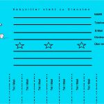 Babysitter Flyer Vorlage Genial Babysitter Aushang Muster Als Vorlage