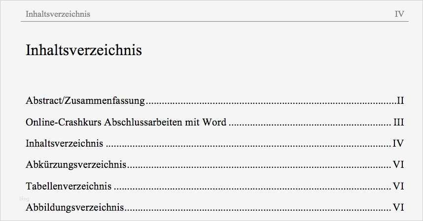 Bachelorarbeit Word Vorlage Beste Wie Erstelle Ich In Word Ein Inhaltsverzeichnis