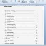 Bachelorarbeit Word Vorlage Erstaunlich Problem Bei Inhaltsverzeichnis Mir Microsoft Word Erstellen